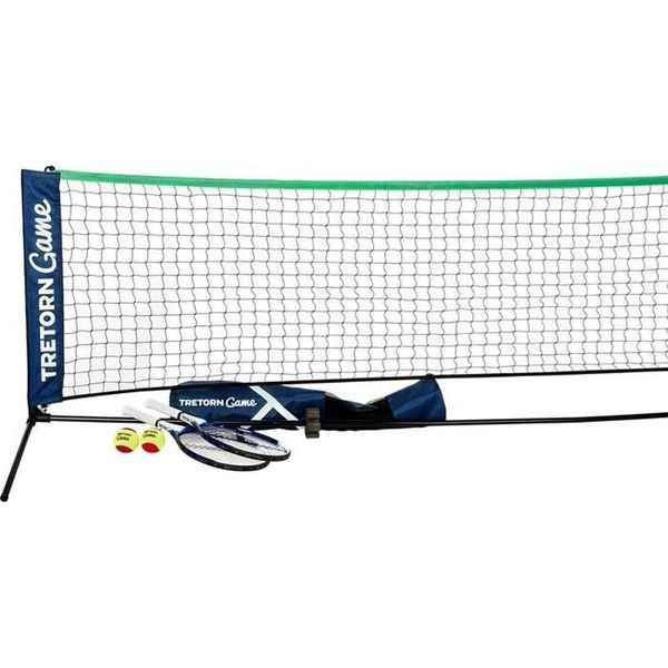 Tretorn Game Tennis Volleyball Pickleball Net Kit Pop Up Portable Set Sports