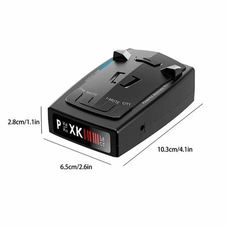 Anti Radar Detector RAD2000 Radar Detection for 16 Full Band Vehicle Speed Control English Voice   Laser Rador Detection Speed Alarm