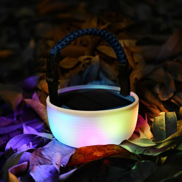 Colour Solar String Lights Outdoor Camping Lantern Rechargeable Power Bank 3 Colour Modes Waterproof Indoor Outdoor Decorations