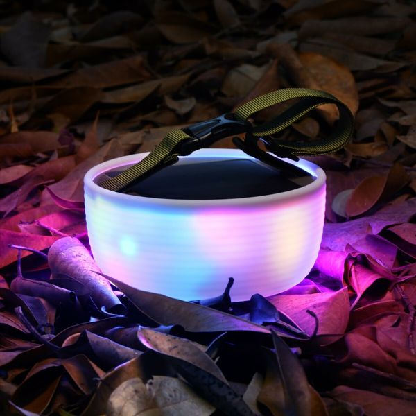 Colour Solar String LightsRechargeable Lantern Power Bank,3 Brightness Levels Camping Lights Indoor Outdoor Decorations