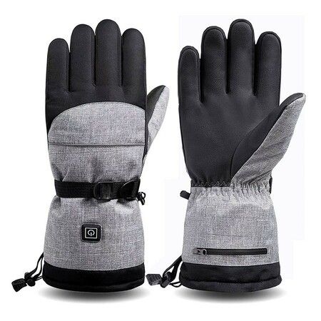 Winter Heated Gloves Battery Case Gloves for Women Men Skiing Hiking Climbing Driving Bike