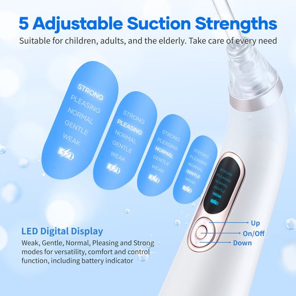 Tonsil Stone Removal Kit Remover Electronic Rock Extractor Oral Care Extraction Tool Cleaner Mouth Vacuum Cleaning 5 Suction Modes