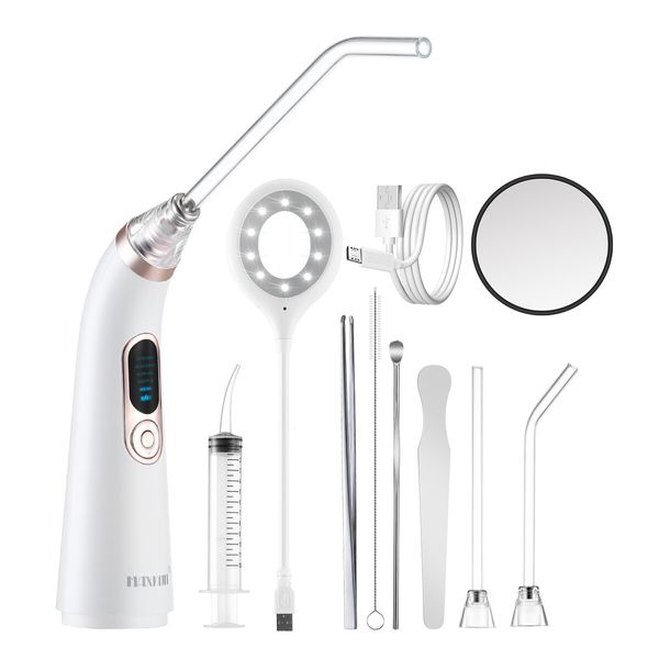 Tonsil Stone Removal Kit Remover Electronic Rock Extractor Oral Care Extraction Tool Cleaner Mouth Vacuum Cleaning 5 Suction Modes