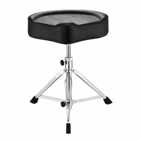 Drum Saddle Stool Seat Musician Throne Swivel Adjustable Ergonomic Heavy Duty Padded Guitar Playing Practice Chair