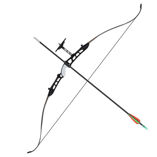 Takedown Recurve Bow and Arrows 68 Inch Sports Archery Hunting Target Shooting Games Outdoor Exercise Equipment 22lbs RH