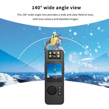 1080P Mini Body Camera Portable Wearable Clip Pocket Cam Video Recorder DVR USB