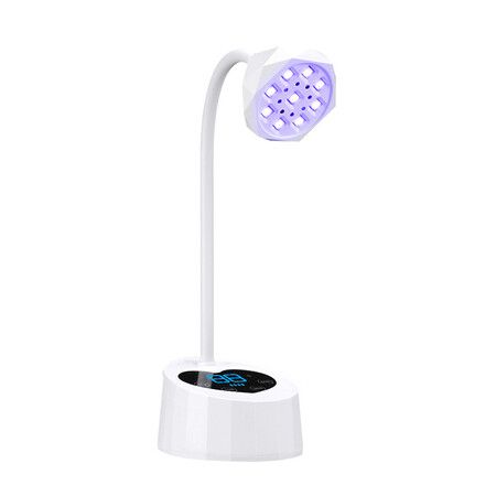 UV LED Nail Lamp Auto Sensor with 3 Timers Cordless UV Light for Gel Nail Polish,Rechargeable Flash Cure Lamp for Extension Acrylic Nail Tips Salon