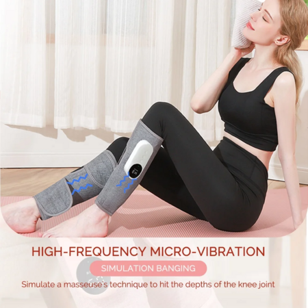 Electric Leg Massager Wireless Calf Massager Legs Relaxation Air Pressure Kneading Massage Device Airbag Vibration Leg Massager