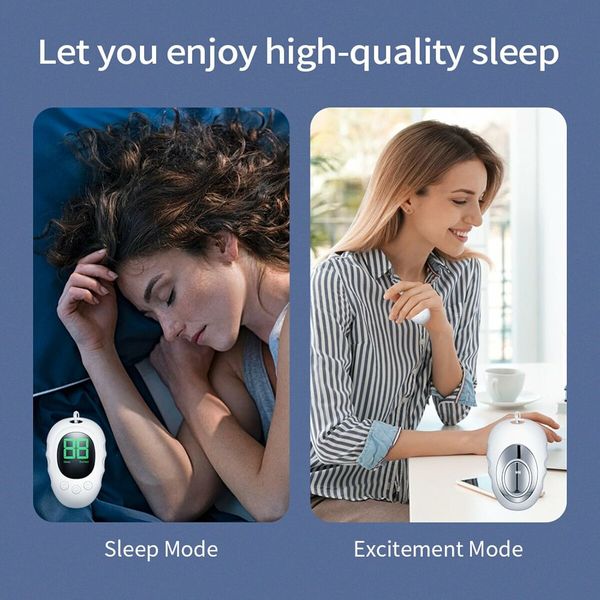 Sleep Aids Device, Multifunctional Portable Handheld Sleep Aids Sleep Device, 18 Levels for Better Sleep