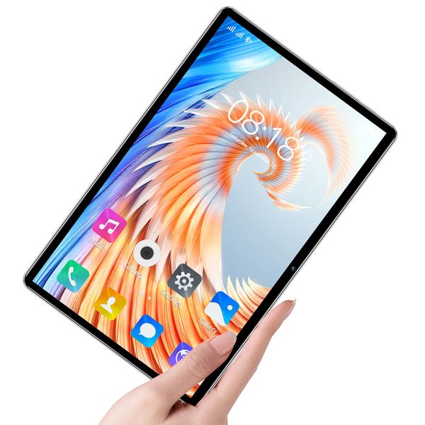 10.1 Inch Android Tablet 16GB+512GB Storage 5G Wi-Fi Dual SIM Long Battery Life Color Blue