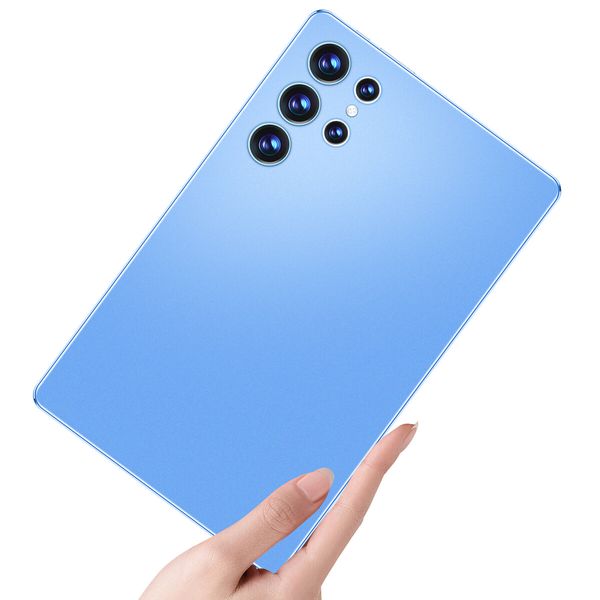 10.1 Inch Android Tablet 16GB+512GB Storage 5G Wi-Fi Dual SIM Long Battery Life Color Blue