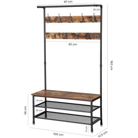 VASAGLE Coat Rack Stand