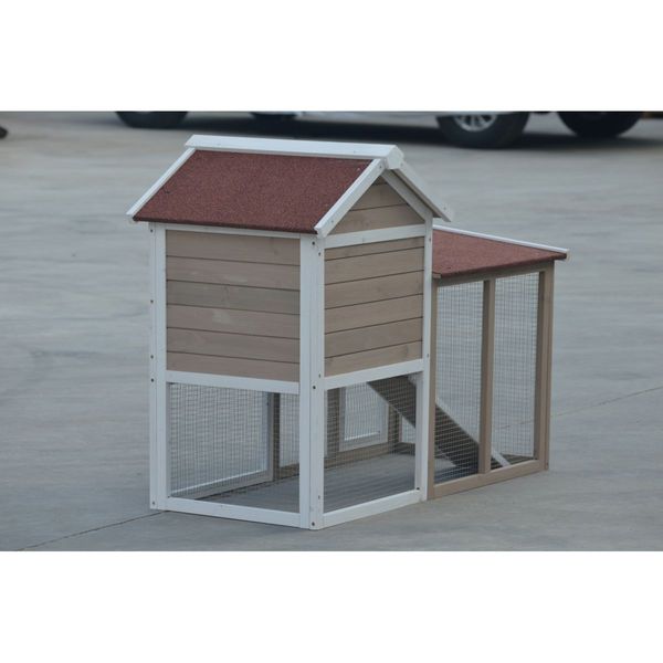 YES4PETS Rabbit Hutch Small  Ferret Guinea Pig Cage Hen Chook Cat Kitten House