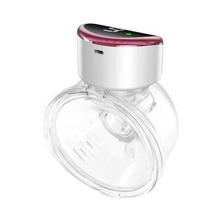 Breast Pump Hands Free Wearable with Smart Touch Screen 4 Modes 9 Levels of Suction Portable Wireless Electric Breast Pump Low Noise for Home and Travel