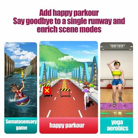 Double Dance PU Mat 11MM Thickness Wireless DUO Music Dance Mat Dual Handles Running Game Mat  HDMI TV Birthday Christmas Gift