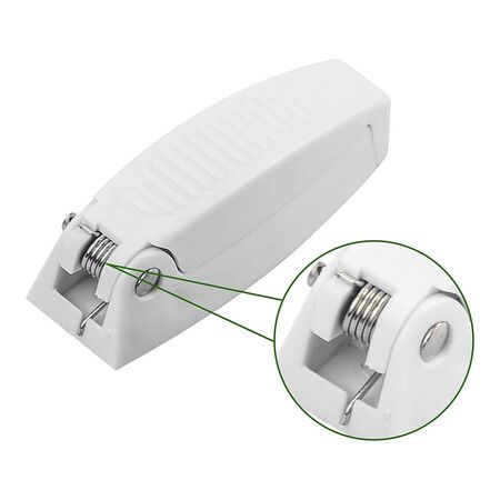 RV Door Holder, 5Pcs White Camper Door Holder, Keep The Baggage Door Open, for RV, Trailer, Camper Vans