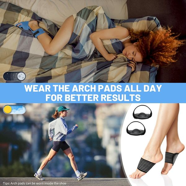 Plantar Fasciitis Night Splint,Adjustable Plantar Fasciitis Brace with Arch Support,Dorsal Night Splint for Women Men,Dual Effective Plantar Fasciitis Relief Achilles Tendonitis Foot Drop Heel Blue