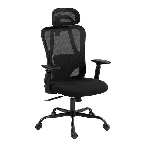 NEADER Ergonomic Mesh Office Chair Black Desk Computer Armchair Swivel Adjustable High Back Executive Gamer Work Comfortable Seating