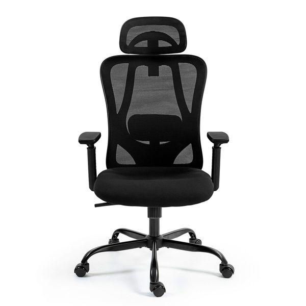 NEADER Ergonomic Mesh Office Chair Black Desk Computer Armchair Swivel Adjustable High Back Executive Gamer Work Comfortable Seating