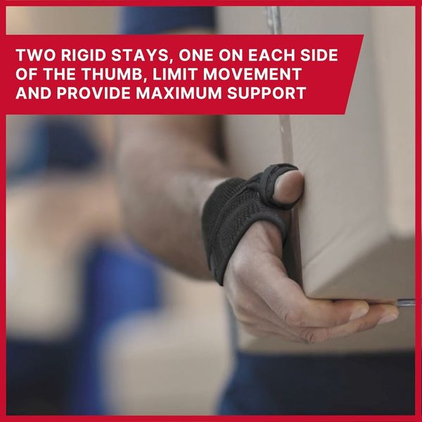 Adjust to Fit Thumb Stabilizer, Unisex, One Size Fits Most, Thumb Brace Fit for Right Hand and Left Hand