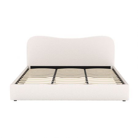 Artiss Bed Frame King Size Boucle DARA