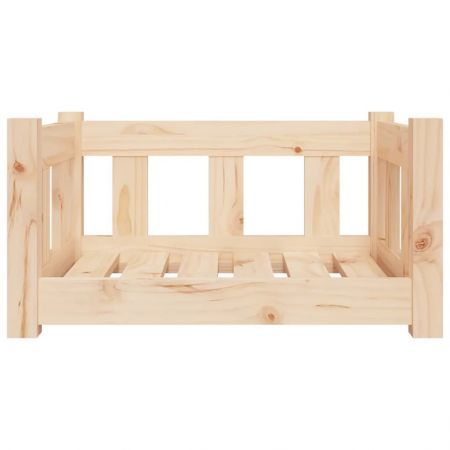 Dog Bed 55.5x45.5x28 cm Solid Wood Pine