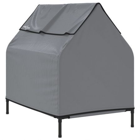 Dog House Light Grey Oxford Fabric and Steel