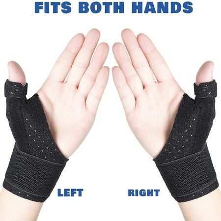 Thumb and Wrist Stabilizer splint for BlackBerry Thumb, Trigger Finger