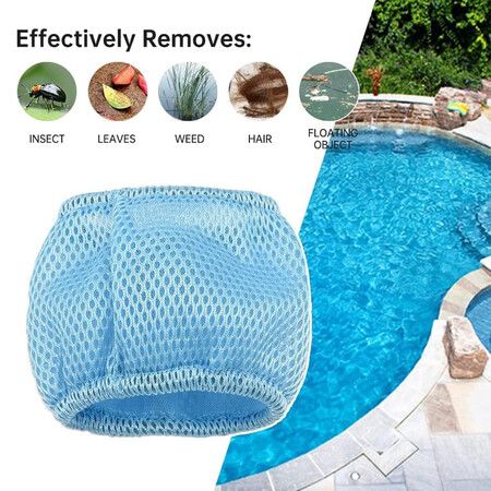 2 Pcs Protective Nets Mesh Cover for MSpa Inflatable Pools Hot Tub Filters, Enhanced Version Filter Cartridge Pump Fit for MSPA all Current Hot Tubs