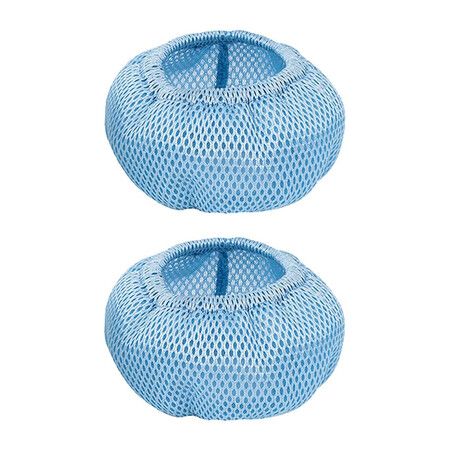 2 Pcs Protective Nets Mesh Cover for MSpa Inflatable Pools Hot Tub Filters, Enhanced Version Filter Cartridge Pump Fit for MSPA all Current Hot Tubs