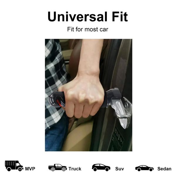 Car Door Handle for Elderly Car Handle Assist Support Handle Multifunction Handle for Elderly and Handicapped 2Pack