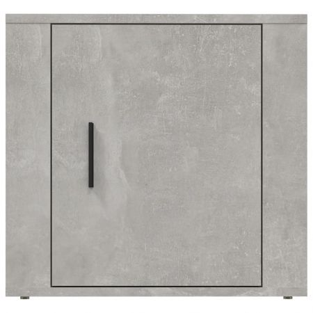 Bedside Cabinets 2 pcs Concrete Grey 50x39x47 cm