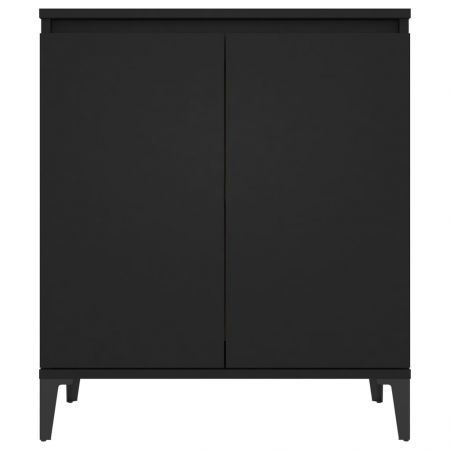 Sideboard Black 60x35x70 cm Engineered Wood