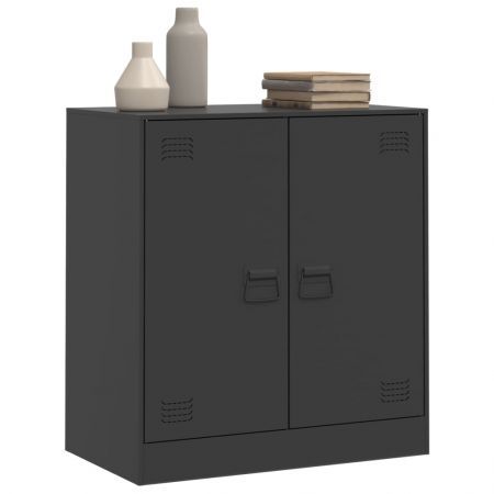 Sideboard Black 67x39x73 cm Steel