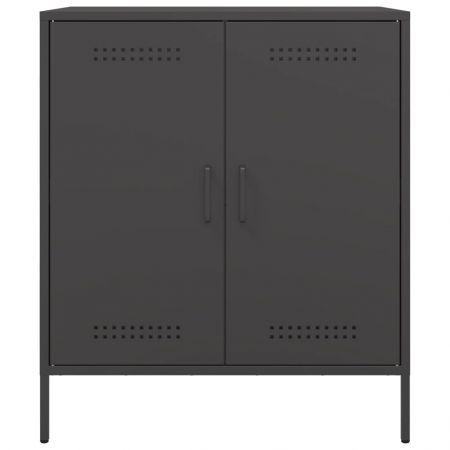 Sideboard Black 68x39x79 cm Steel