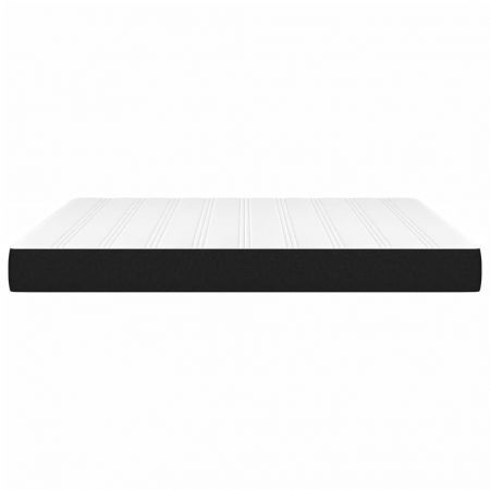 Pocket Spring Bed Mattress Black 153x203x20 cm Queen Size Fabric