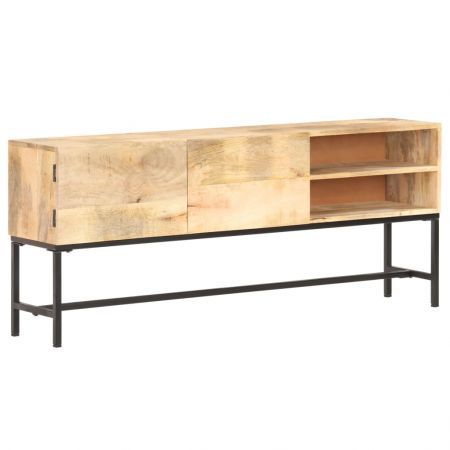 Sideboard 145x30x60 cm Solid Mango Wood