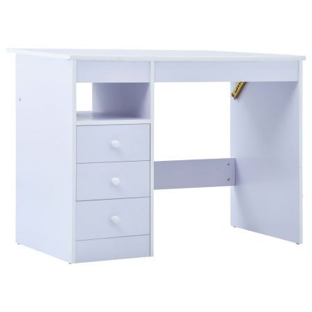 Children Drawing Study Desk Tiltable White