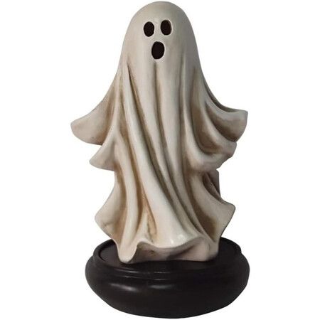 Halloween Cute Ghost Incense Holder, Ghost Decor Incense Waterfall, Home Chimney Decorations for Bedroom Livingroom