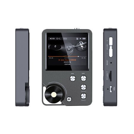 High-Resolution Portable HiFi MP3 Player Lossless DSD Audio with 64GB Memory Card