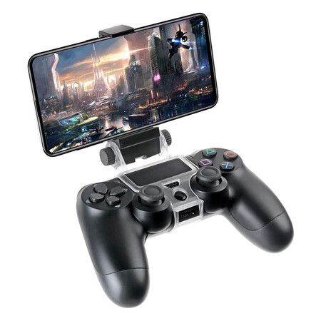 Smart Clip, PS4 Slim Pro Wireless Controller Phone Clip Holder Clamp Mount Stand for Android Phones, Samsung Galaxy S8 Plus S7 S6 Edge Plus Note 8