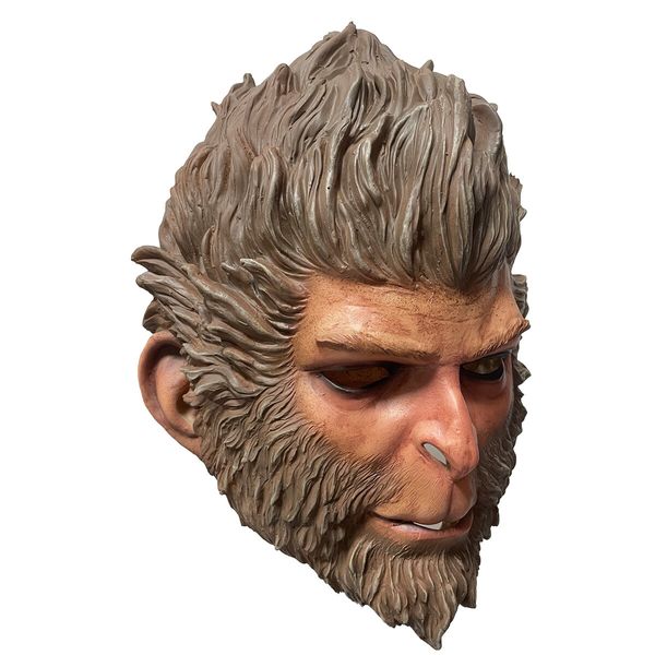 Black Myth Wukong Cosplay Mask, Monkey Cosplay Mask, 22 x 25 x33 cm