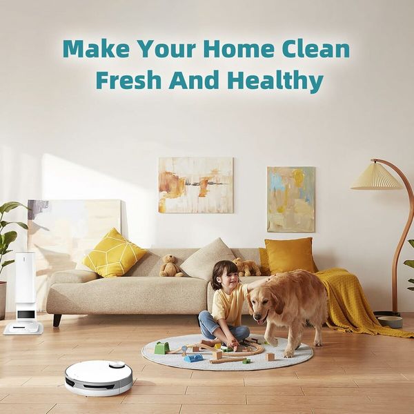 Dust Bags Vacuum Replacement 8Pcs Samsung Jet Bot AI Clean Station VCA-RDB95 Accessories High Capacity Filtration Home Cleaning