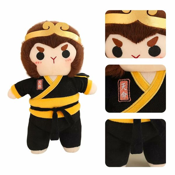 Wu Kong Plush for Black Myth Monkey King Stuffed Animals Plushies Doll for Gift Exclusive Gaming Merchandise for Gamers & Collectors-35 CM