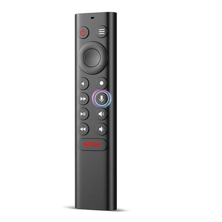 Voice TV Replacement Remote Control for NVIDIA Shield TV and NVIDIA Shield TV Pro 2015 2017 2019 All Models with Backlit Buttons Motion-Activated Customizable Menu Buttons IR Blaster Function