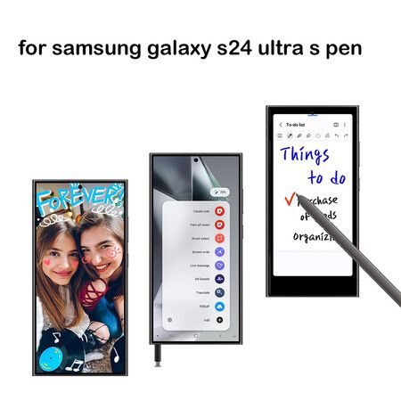 Galaxy S24 Ultra Stylus Pen Replacement Samsung S Pen EJ-PS928BYEGUS No Bluetooth Dark Gray