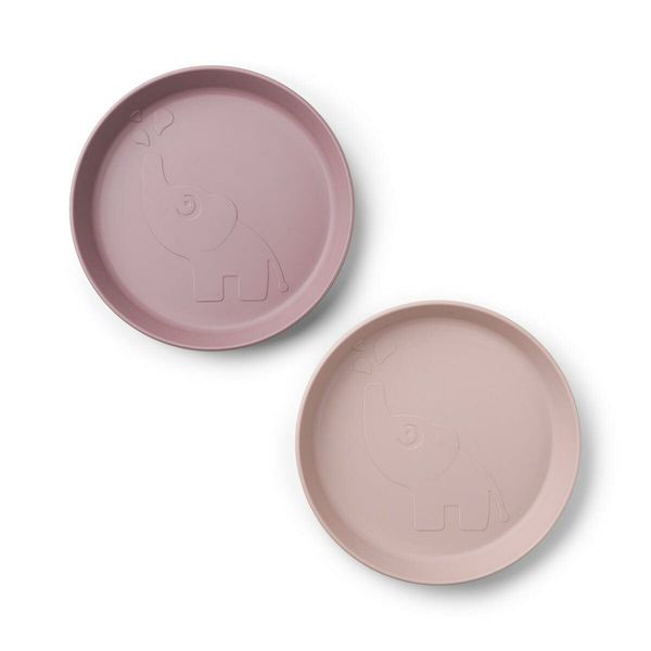 Kiddish Raffi Plate 2 Pack-Power Pink