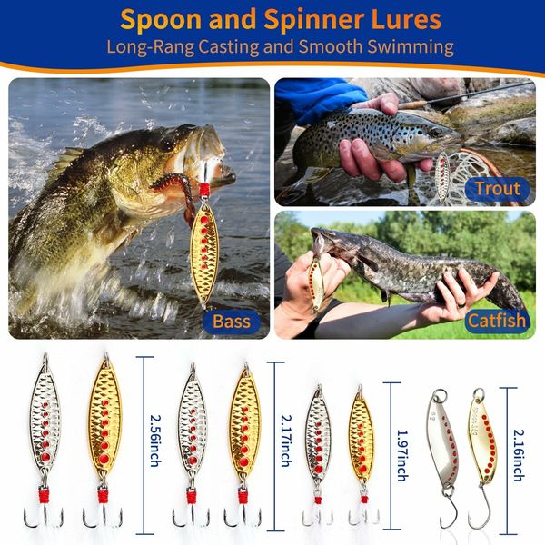 Fishing Lure Advent Calendar 24 Days Xmas Countdown Topwater Minnow Crankbait VIB Christmas Gift for Anglers