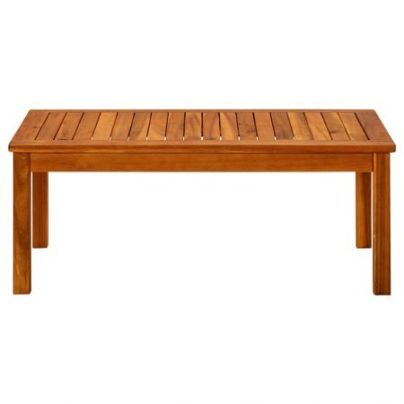 Garden Coffee Table 90x50x36 cm Solid Acacia Wood