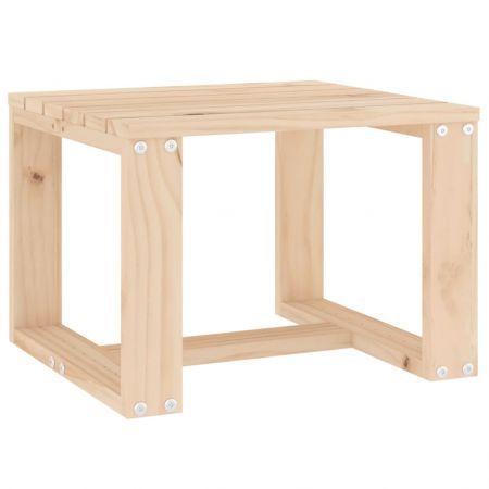 Garden Side Table 40x38x28.5 cm Solid Wood Pine